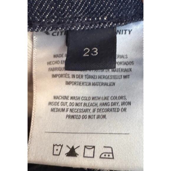 Citizens Of Humanity Premium Vintage Jolene Button Fly Straight Leg Jeans 23 - Picture 9 of 10